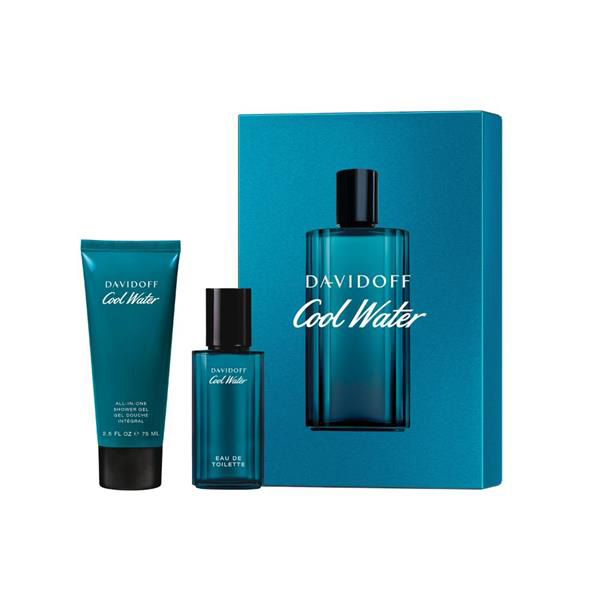 Davidoff Cool Water Man Eau De Toilette 40ml Gift Set
