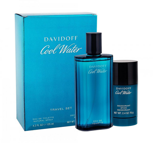 Davidoff Cool Water  Eau De Toilette 125ml Gift Set