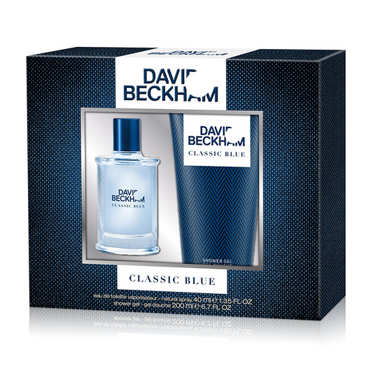 David Beckham Blue Eau De Toilette 40ml Gift Set