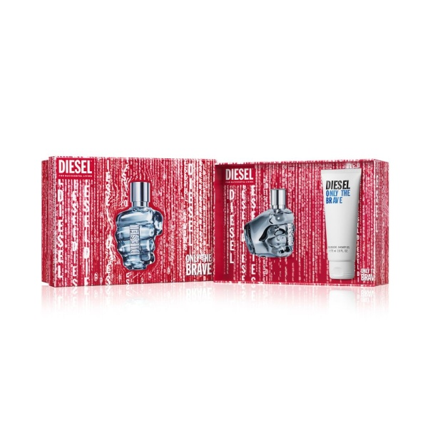 Diesel Only The Brave Eau De Toilette 50ml Gift Set