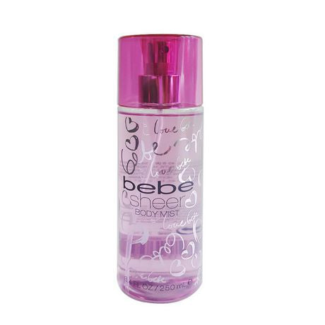 Bebe Silver Body Mist 250ml Spray
