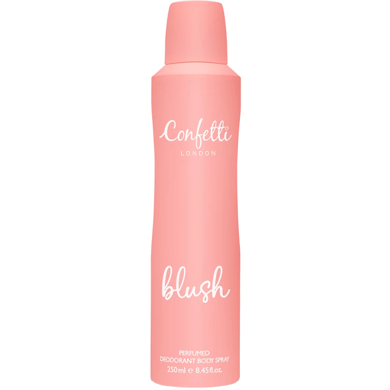 Confetti London Blush Deodorant Body Spray 250ml
