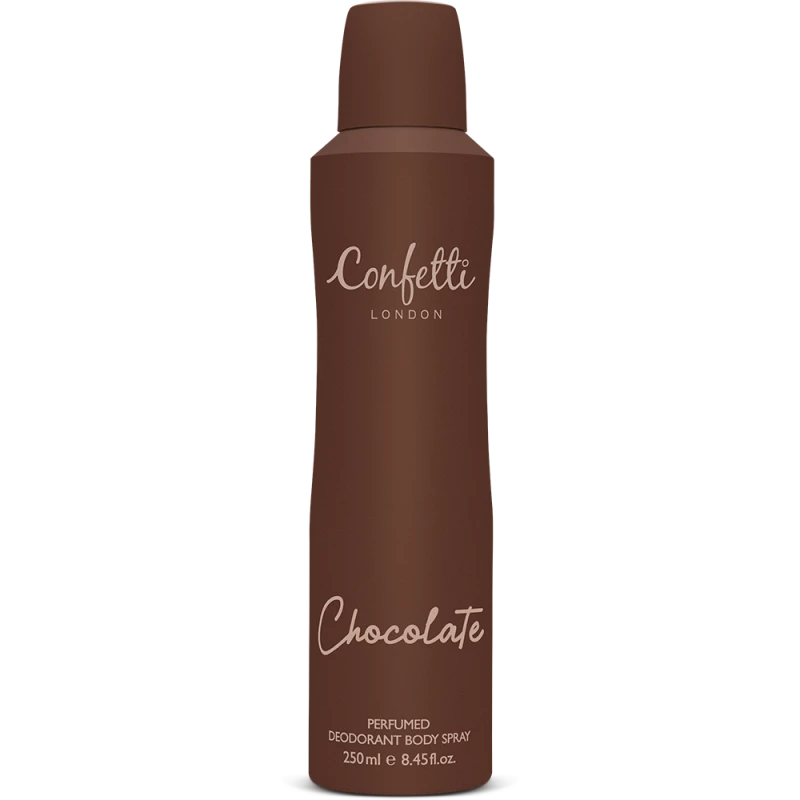 Confetti London Chocolate Deodorant Body Spray 250ml