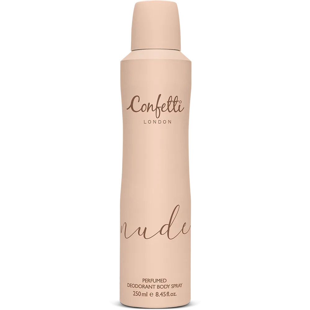 Confetti London Nude Deodorant Body Spray 250ml