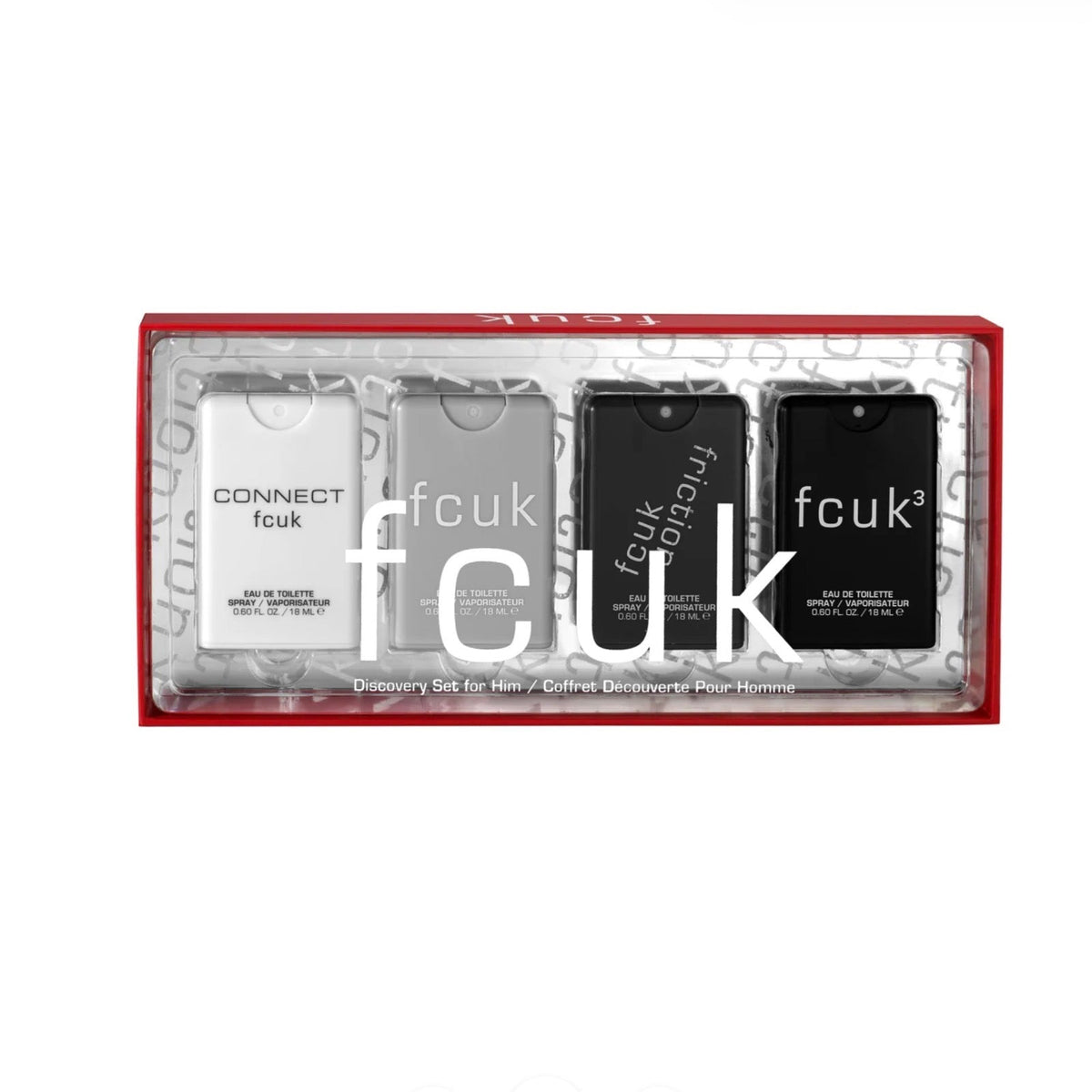 FCUK Discovery Set For Him 4X18ml Spray