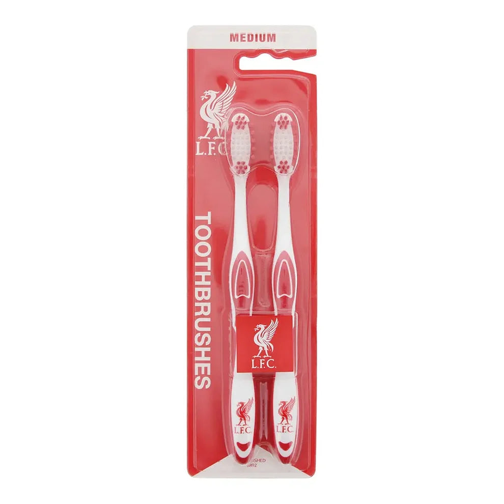 Liverpool Medium Toothbrush 2Pcs