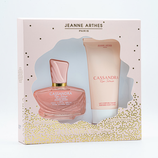 Jeanne Arthes Cassandra Rose Intense Eau De Parfum 100ml Gift Set