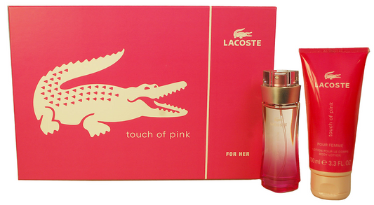Lacoste Touch Of Pink Eau De Toilette 30ml Gift Set