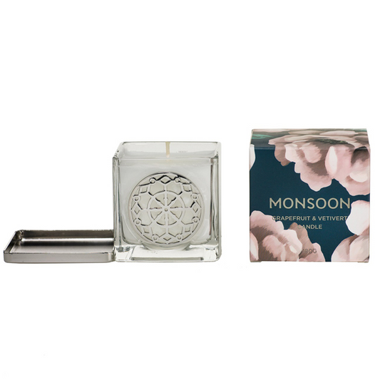 Monsoon Grapefruit And Vetiver Candle 180g