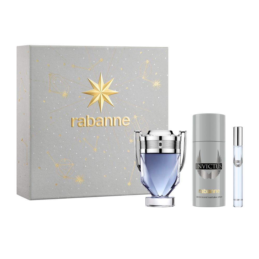Rabanne Invictus Eau De Toilette 50ml Gift Set