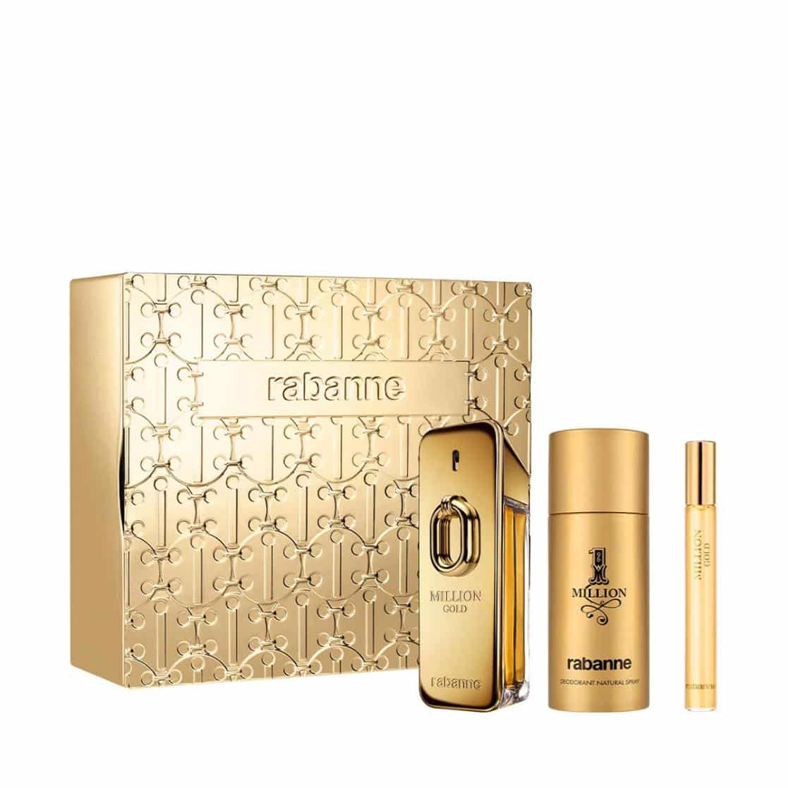 Rabanne Million Gold Intense Eau De Parfum 100ml Gift Set