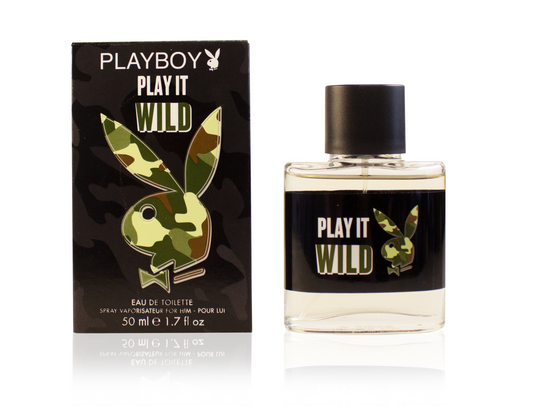 Playboy Play It Wild Mens Eau De Toilette 50ml Spray