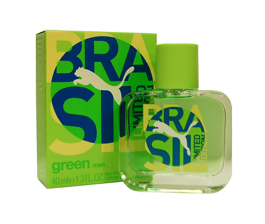 Puma Green Brazil Edition Eau De Toilette 40ml Spray