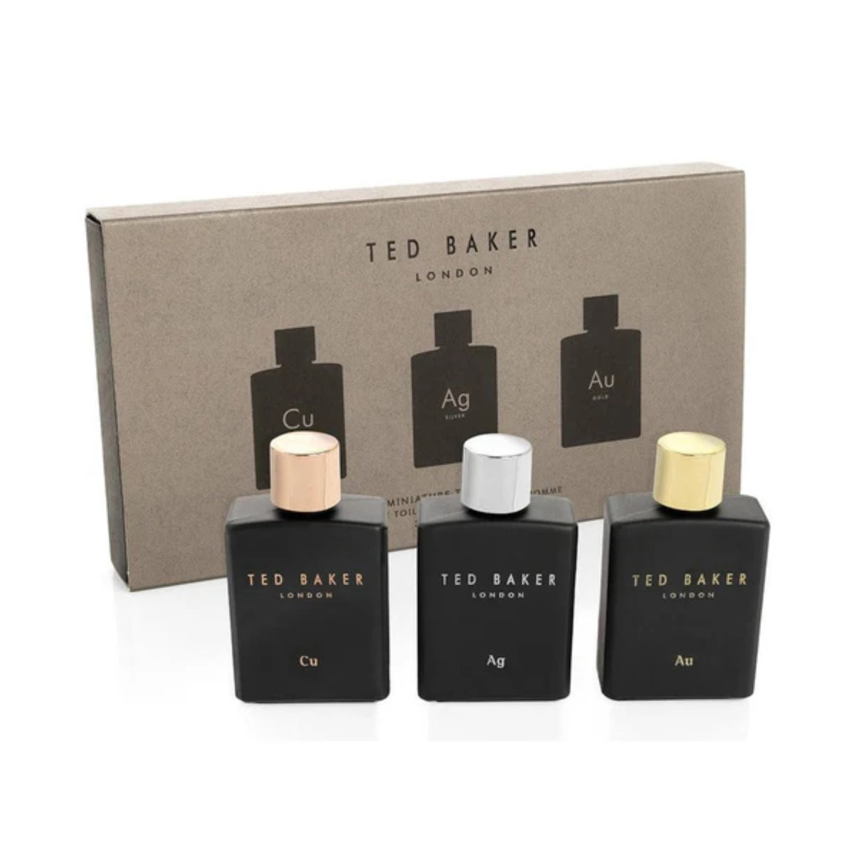Ted Baker Tonics Trio Eau de Toilette Gift Set – 3 x 12.5ml