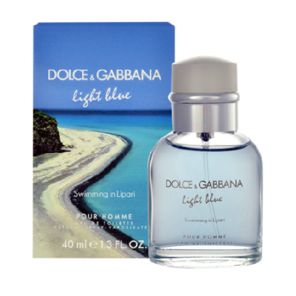 Dolce & Gabanna Light Blue Pour Homme Lipari Eau De Toilette 40ml Spray
