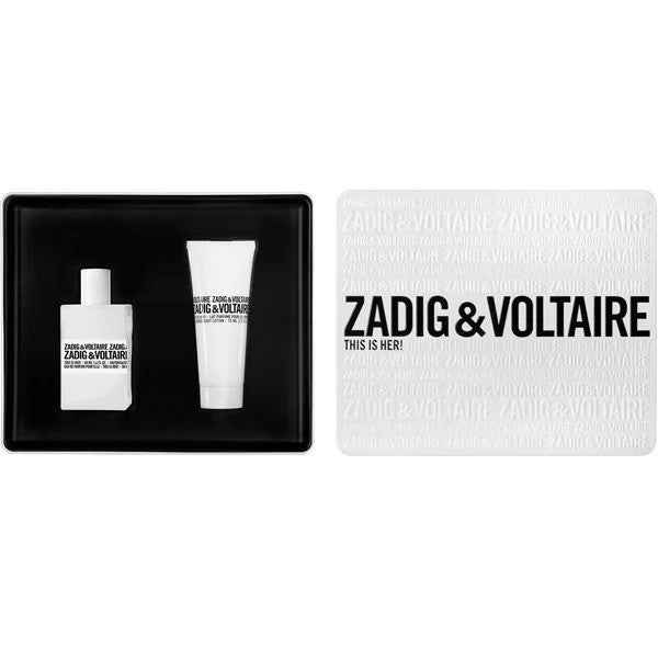 Zadig & Voltaire This Is Her Eau De Parfum 50ml Gift Set