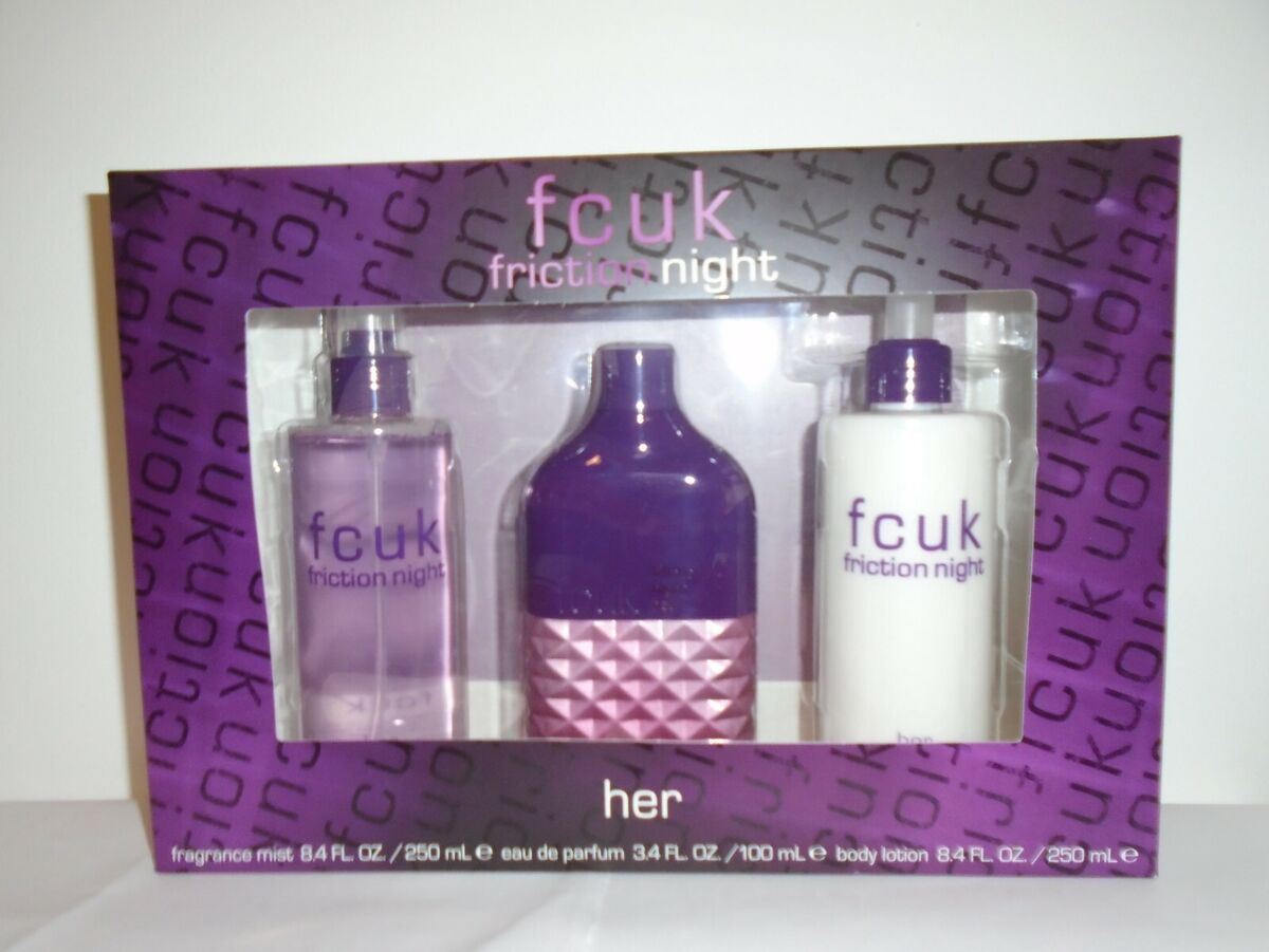 FCUK Friction Night Women's Eau De Toilette 100ml Gift Set