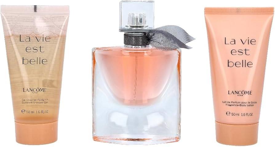 LANCOME LA VIE EST BELLE EDP 30ML& Shower Gel/Body Lotion  Giftset15