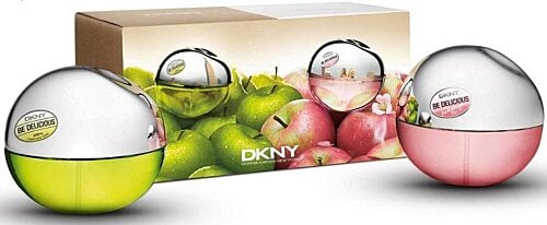 DKNY Be Delicious & Golden Delicious Eau De Parfum 2x30ml Duo Set