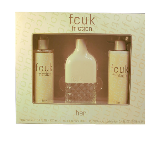 FCUK Her Eau De Toilette 100ml Gift Set