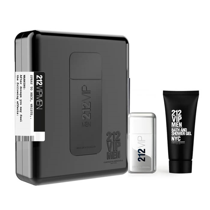 Carolina Herrera 212 VIP Men Eau De Toilette 50ml Gift Set