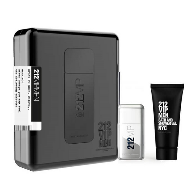 Carolina Herrera 212 VIP Men Eau De Toilette 50ml Gift Set