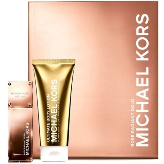 Michael Kors Rose Radiant Eau De Parfum 50ml Gift Set