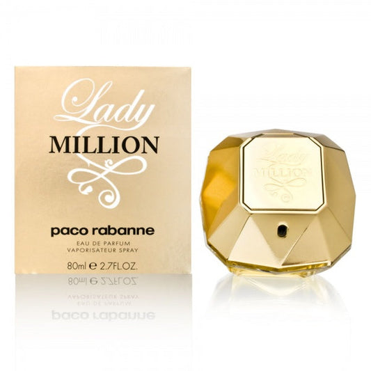 Paco Rabanne Lady Million Eau De Parfum 80ml Spray